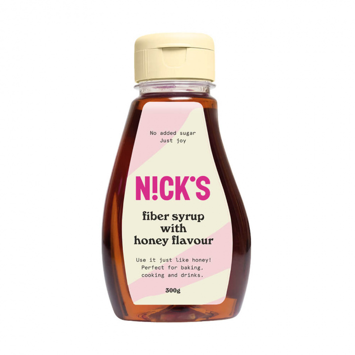 Nicks Fiber Syrup, 300 g (Honey) i gruppen Kosttilskud & Fødevarer / Fødevarer / Kalorifattige saucer og toppings hos Tillskottsbolaget (NICKS8423-2)