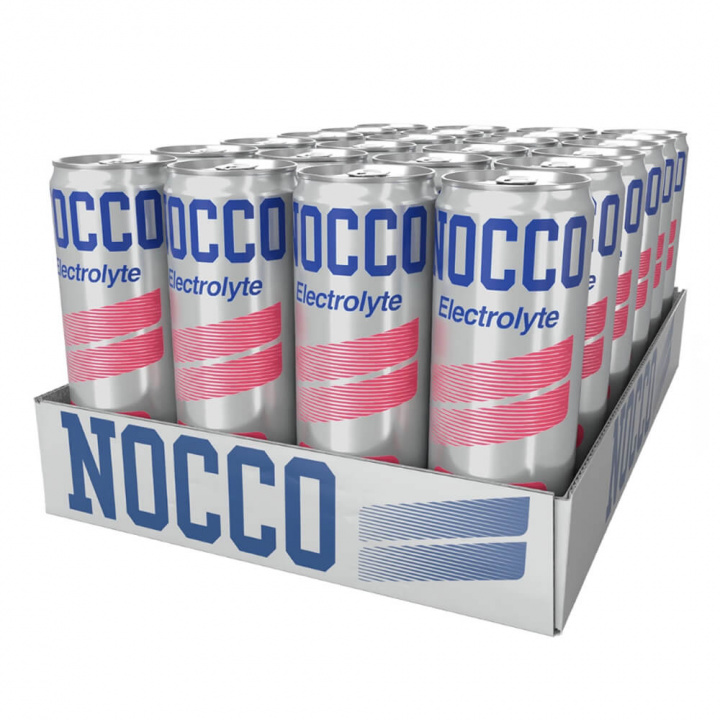 24 x NOCCO Electrolyte, 355 ml (Pink Grape) i gruppen Emne / Glutenfrie kosttilskud hos Tillskottsbolaget (NOCCO56457)