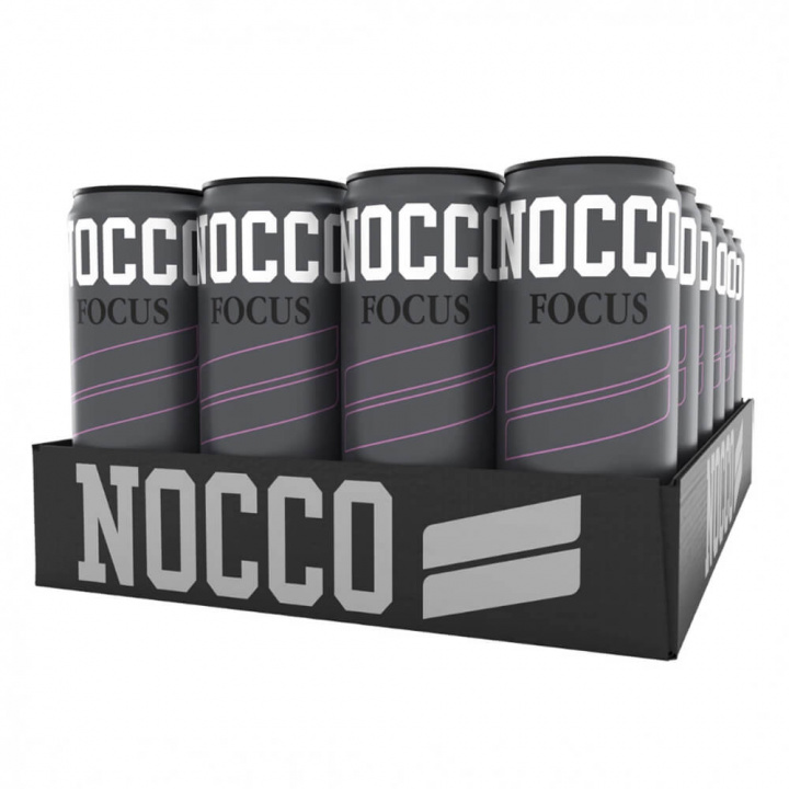 24 x NOCCO FOCUS, 330 ml (Passionite) i gruppen Emne / Glutenfrie kosttilskud hos Tillskottsbolaget (NOCCO7784)