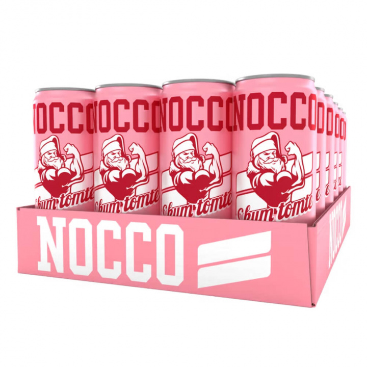24 x NOCCO BCAA, 330 ml (Skum Tomte) i gruppen Drikkevarer / Energidrik hos Tillskottsbolaget (NOCCO7843)