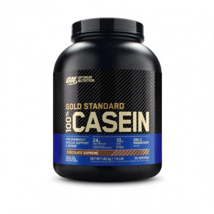 Optimum Nutrition 100% Casein Gold Standard, 1818 g (Chocolate Supreme) i gruppen Kosttilskud & Fødevarer / Proteinpulver / Kaseinprotein hos Tillskottsbolaget (OPTIMUM0010TBCCD)