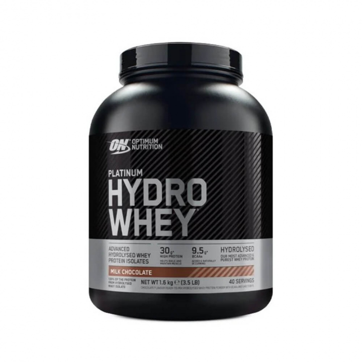 Optimum Nutrition Platinum Hydro Whey, 1,6 kg (Milk Chocolate) i gruppen Kosttilskud & Fødevarer / Proteinpulver / Hydrolysat hos Tillskottsbolaget (OPTIMUM0061-3)