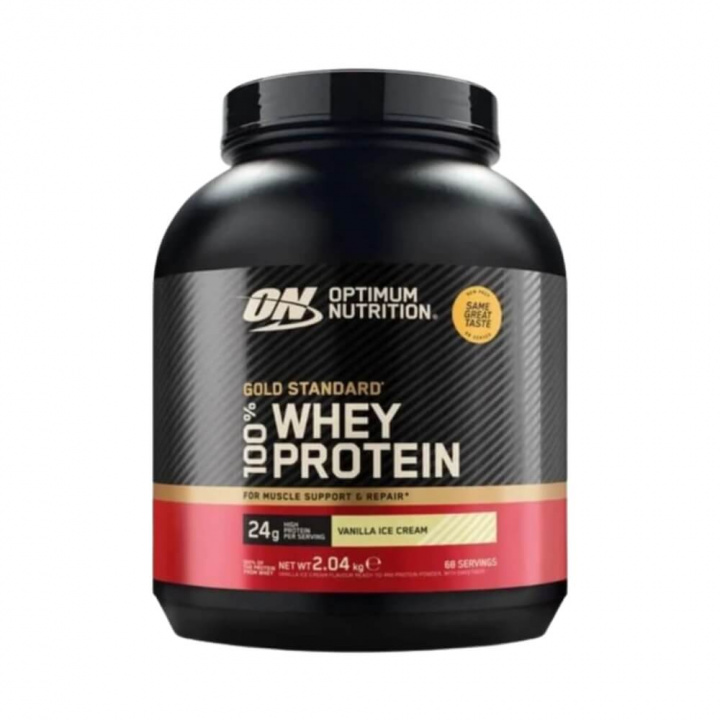 Optimum Nutrition 100% Whey Gold Standard, 2 kg i gruppen Kosttilskud & Fødevarer / Proteinpulver / Valleprotein / Whey protein hos Tillskottsbolaget (OPTIMUM008)