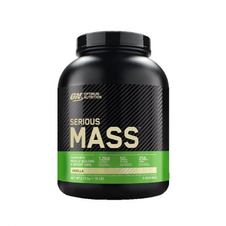 Optimum Nutrition Serious Mass, 2,7 kg (Vanilla) i gruppen Emne / Kosttilskud til kvinder hos Tillskottsbolaget (OPTIMUM783-1)