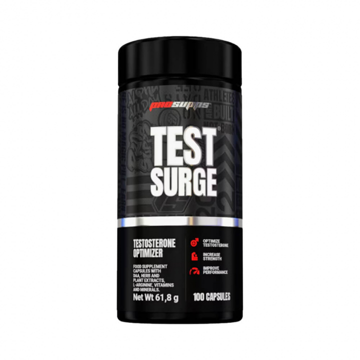 Pro Supps Test Surge, 100 caps i gruppen Kosttilskud & Fødevarer / Muskelforøgelse / Testobooster hos Tillskottsbolaget (PROSUPPS6544)