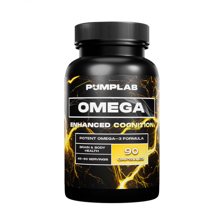 PumpLab OMEGA, 90 caps i gruppen Kosttilskud & Fødevarer / Omega-3 & Fedtsyrer / Omega-3 hos Tillskottsbolaget (PUMPLAB7689)