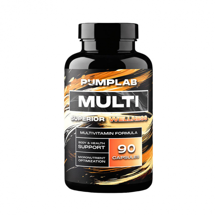 PumpLab MULTI, 90 caps i gruppen Kosttilskud & Fødevarer / Vitaminer / Multivitamin hos Tillskottsbolaget (PUMPLAB7926)