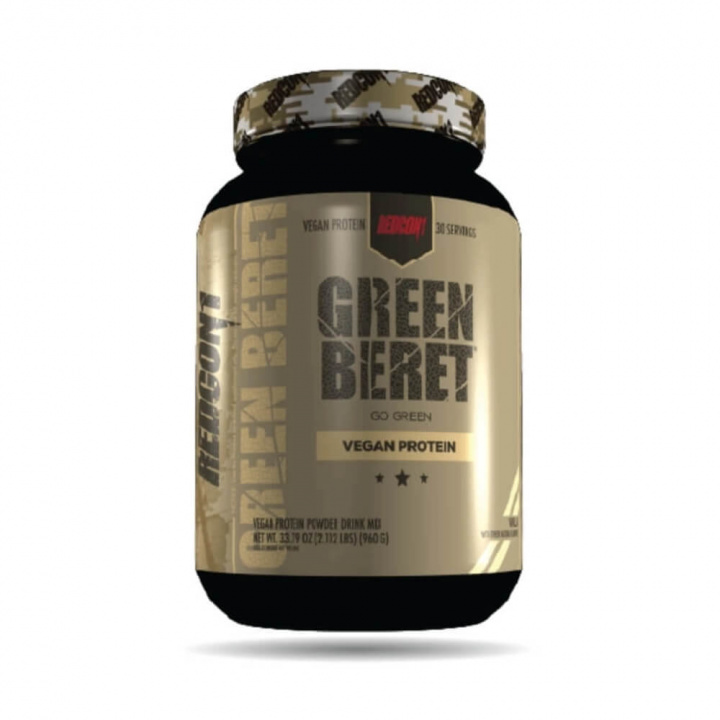 Redcon1 Green Beret Vegan Protein, 930 g (Vanilla) i gruppen Kosttilskud & Fødevarer / Proteinpulver / Laktosefri Protein hos Tillskottsbolaget (REDCON18422-1)