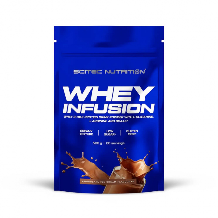Scitec Nutrition Whey Infusion, 500 g i gruppen Kosttilskud & Fødevarer / Proteinpulver / Valleprotein / Whey protein hos Tillskottsbolaget (SCITEC2584)
