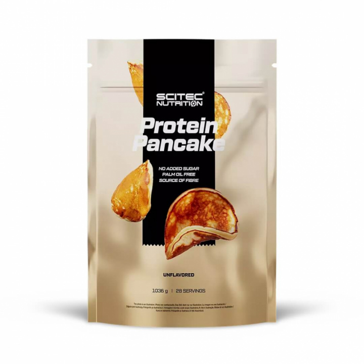 Scitec Nutrition Protein Pancake, 1036 g (Naturell) i gruppen Kosttilskud & Fødevarer / Fødevarer / Proteinpandekager hos Tillskottsbolaget (SCITEC8291NAT)