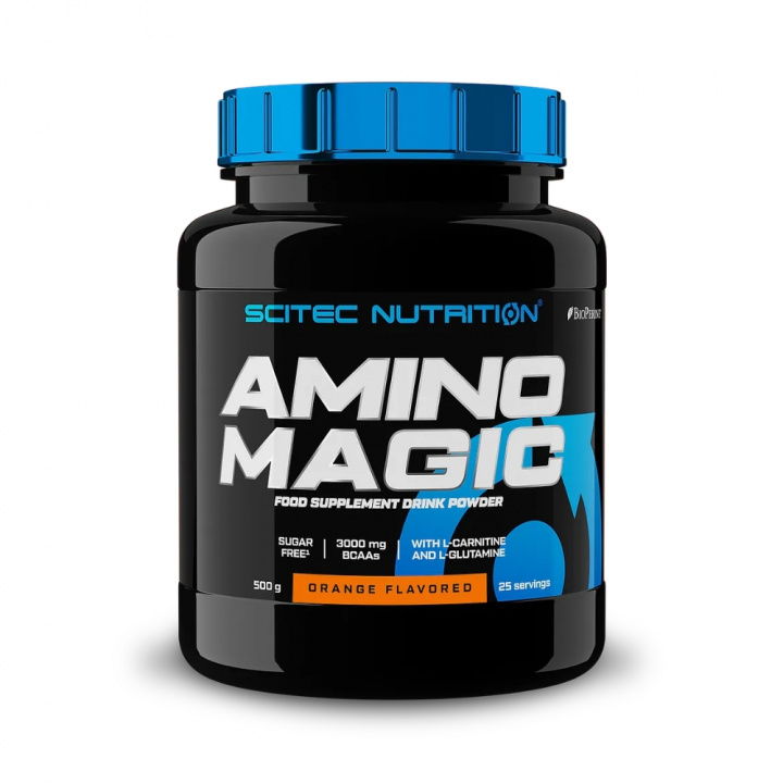 Scitec Nutrition Amino Magic, 500g i gruppen Kosttilskud & Fødevarer / Aminosyrer / Aminosyrekompleks hos Tillskottsbolaget (SCITEC836)
