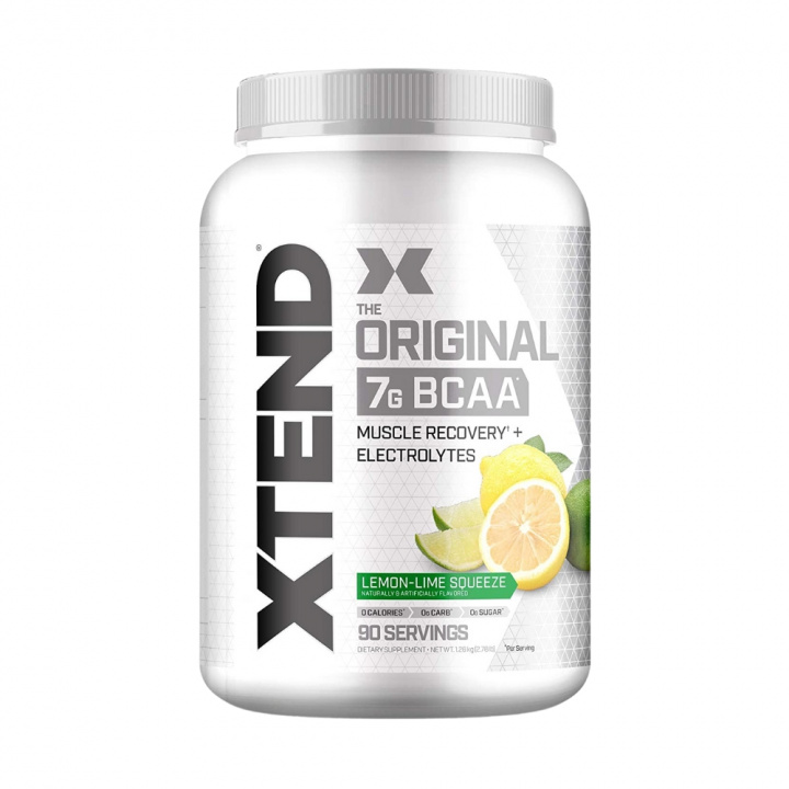 Scivation Xtend BCAA, 90 serveringar (Lemon Lime) i gruppen Kosttilskud & Fødevarer / Aminosyrer / BCAA hos Tillskottsbolaget (SCIVATION001TCF)