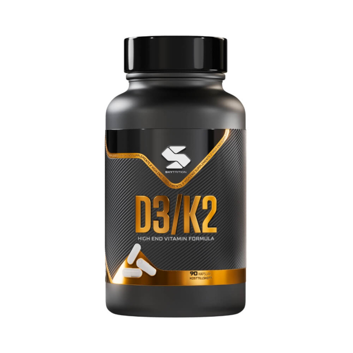 Skytrition D3/K2, 90 caps i gruppen Kosttilskud & Fødevarer / Vitaminer / Vitamin K2 + D3 hos Tillskottsbolaget (SKYTRITION6784)