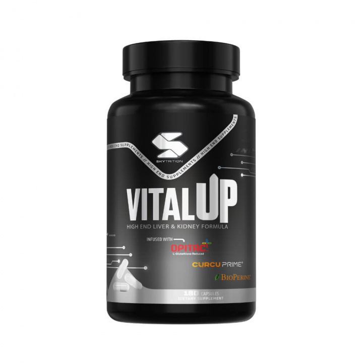 Skytrition VitalUP, 180 caps i gruppen Kosttilskud & Fødevarer / Aminosyrer / NAC hos Tillskottsbolaget (SKYTRITION9274)