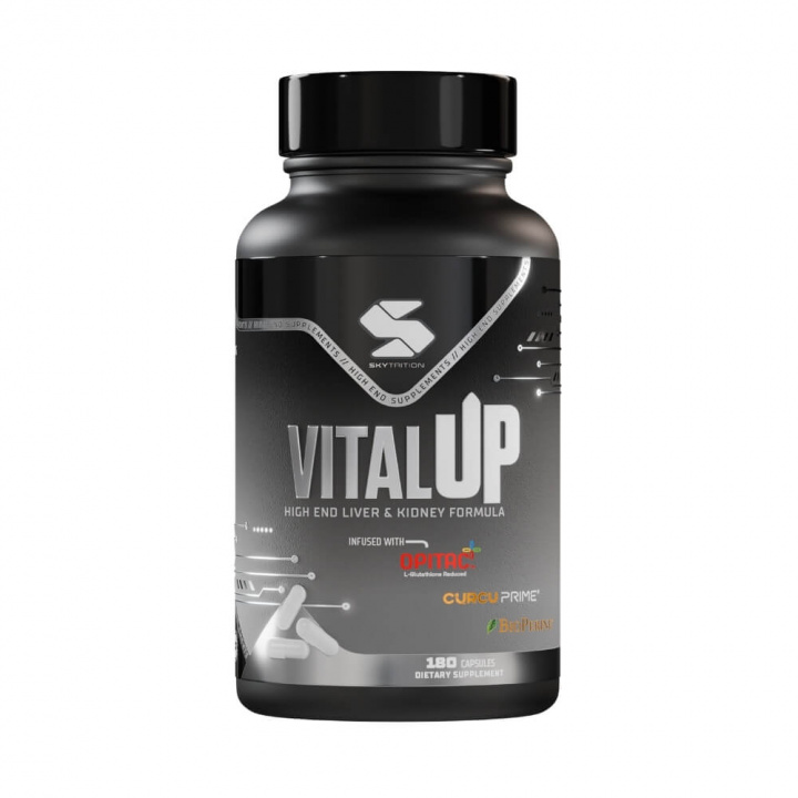 Skytrition VitalUP, 180 caps i gruppen Kosttilskud & Fødevarer / Aminosyrer / NAC hos Tillskottsbolaget (SKYTRITION9274)
