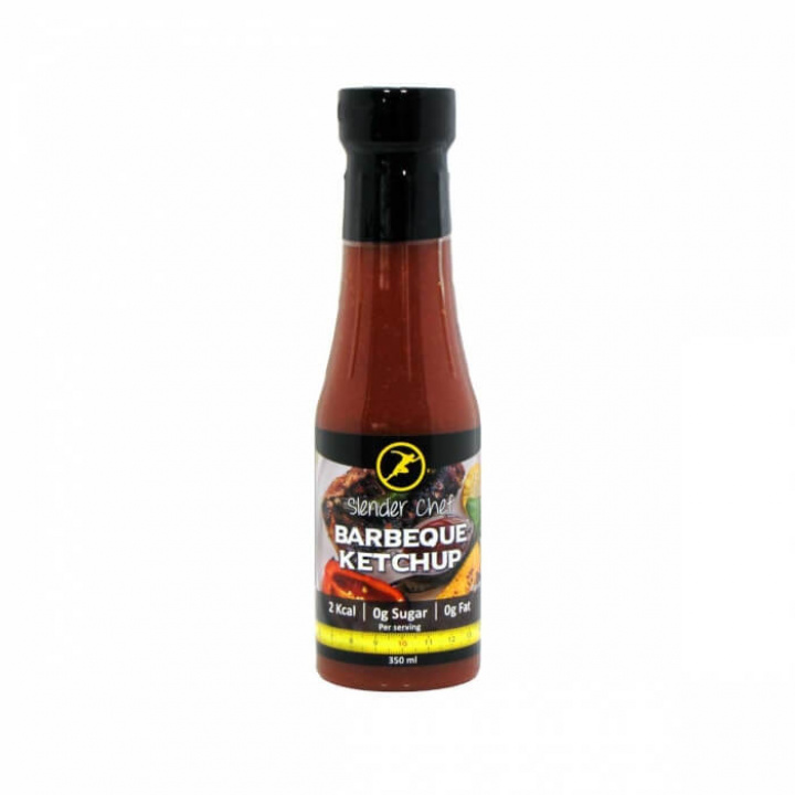 Slender Chef Dressing, 350 ml (BBQ Ketchup) i gruppen Kosttilskud & Fødevarer / Fødevarer / Kalorifattige saucer og toppings hos Tillskottsbolaget (SLENDERCHEF001-10)