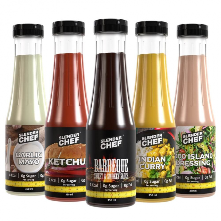 Slender Chef Sauce, 350 ml i gruppen Kosttilskud & Fødevarer / Fødevarer / Kalorifattige saucer og toppings hos Tillskottsbolaget (SLENDERCHEF001)
