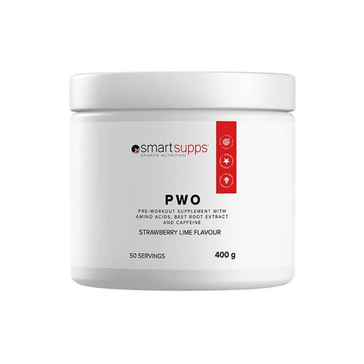 SmartSupps PWO, 400 g i gruppen Kosttilskud & Fødevarer / Præstationsforbedringer / Pre-Workout / PWO hos Tillskottsbolaget (SMARTSUPPS56343)
