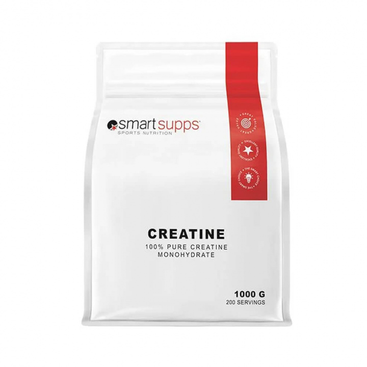 SmartSupps Creatine Monohydrate, 1000 g i gruppen Kosttilskud & Fødevarer / Kreatin / Kreatinmonohydrat hos Tillskottsbolaget (SMARTSUPPS65734)