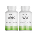 2 x SOLID Nutrition NAC, 90 tabs