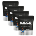 4 x SOLID Nutrition BLACK LINE H.B.C.D, 900 g
