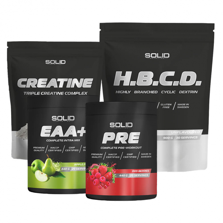 The Performance Pack i gruppen Kosttilskud & Fødevarer / Kulhydrater / Highly Branched Cyclic Dextrin hos Tillskottsbolaget (SOLID6574098)