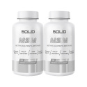 2 x SOLID Nutrition MSM, 120 caps
