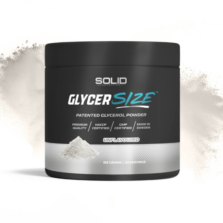 SOLID Nutrition BLACK LINE GlycerSize, 165 g i gruppen Kosttilskud & Fødevarer / Præstationsforbedringer / Pump hos Tillskottsbolaget (SOLID764)