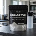 4 x SOLID Nutrition BLACK LINE Creatine, 400 g