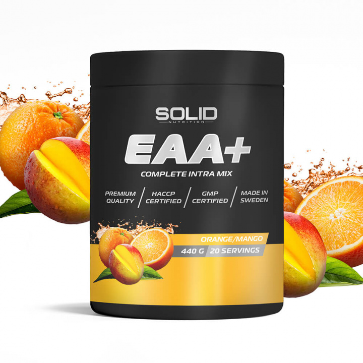 SOLID Nutrition BLACK LINE EAA+, 440 g i gruppen Kosttilskud & Fødevarer / Præstationsforbedringer / Intra-Workout hos Tillskottsbolaget (SOLID768435)