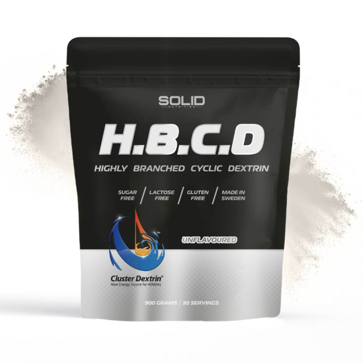 SOLID Nutrition BLACK LINE H.B.C.D, 900 g i gruppen Kosttilskud & Fødevarer / Kulhydrater / Highly Branched Cyclic Dextrin hos Tillskottsbolaget (SOLID76855)