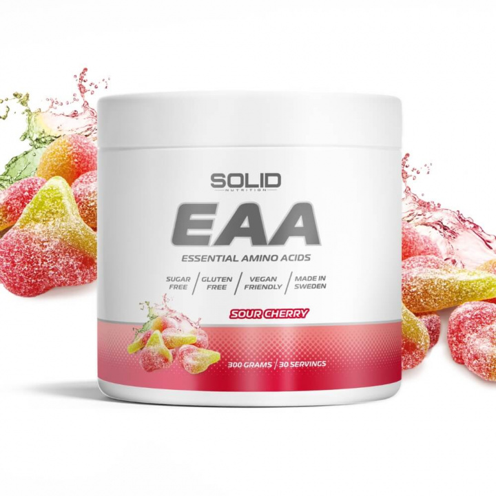 SOLID Nutrition EAA, 300 g i gruppen Kosttilskud & Fødevarer / Aminosyrer / EAA hos Tillskottsbolaget (SOLIDEAA)