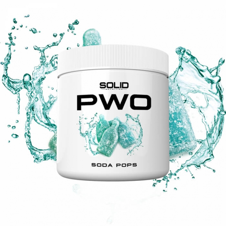 SOLID Nutrition PWO, 230 g (Soda Pops) i gruppen Kosttilskud & Fødevarer / Præstationsforbedringer / Pre-Workout / PWO hos Tillskottsbolaget (SOLIDPWO-2)