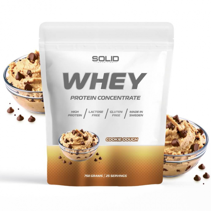 SOLID Nutrition Whey, 750 g i gruppen Kosttilskud & Fødevarer / Proteinpulver / Valleprotein / Whey protein hos Tillskottsbolaget (SOLIDWHEY)