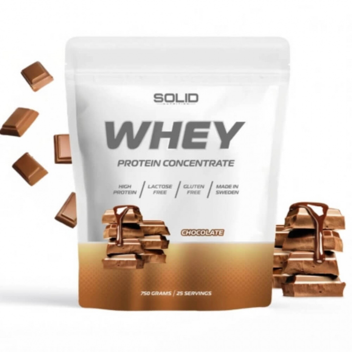 SOLID Nutrition Whey, 750 g i gruppen Tilbud! / Udsalg hos Tillskottsbolaget (SOLIDWHEY)