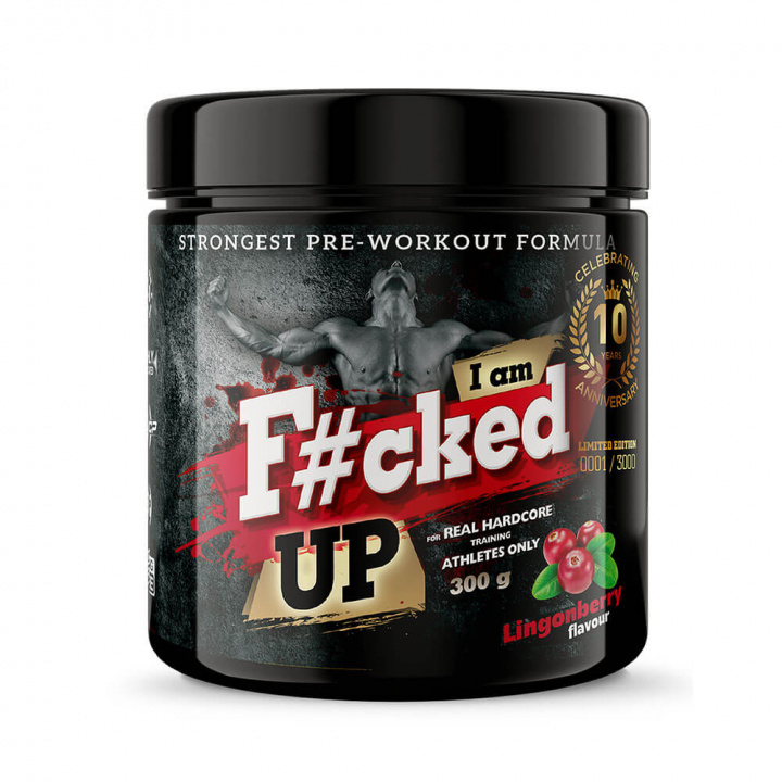 Swedish Supplements Fucked Up Joker Edition, 300 g (Lingonberry) i gruppen Kosttilskud & Fødevarer / Præstationsforbedringer / Pre-Workout / PWO hos Tillskottsbolaget (SS032-9)