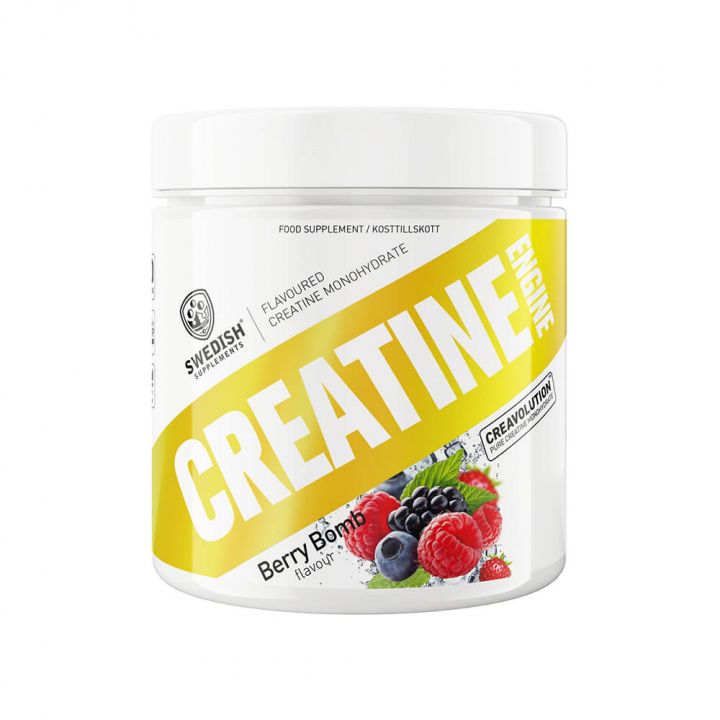 Swedish Supplements Creatine Engine, 300 g i gruppen Kosttilskud & Fødevarer / Kreatin / Kreatinmonohydrat hos Tillskottsbolaget (SS67678)