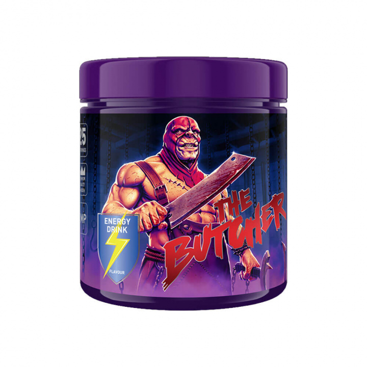 Swedish Supplements The Butcher, 425 g (Energy Drink) i gruppen Kosttilskud & Fødevarer / Præstationsforbedringer / Pre-Workout / PWO hos Tillskottsbolaget (SS76845-1)