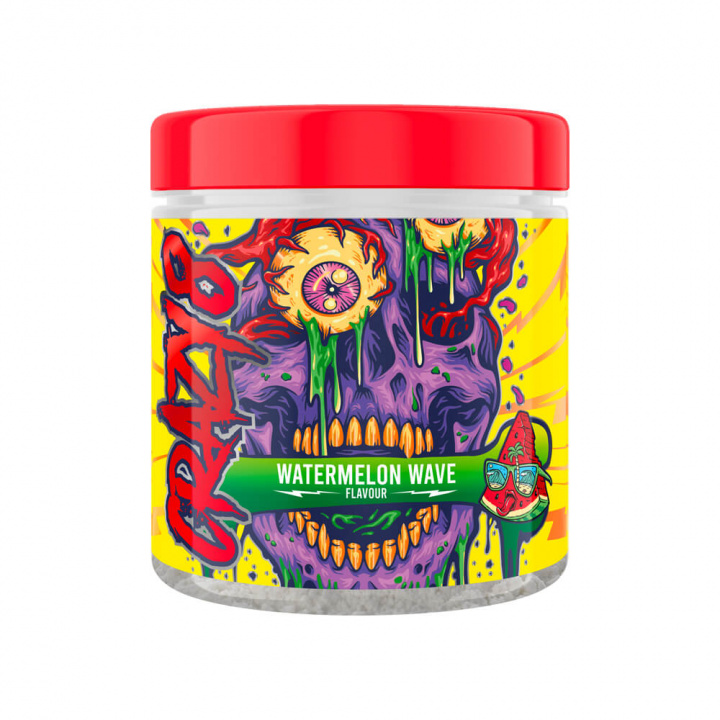 Swedish Supplements Crazy 8 NEW EDITION, 325 g (Watermelon Wave) i gruppen Kosttilskud & Fødevarer / Præstationsforbedringer / Pre-Workout / PWO hos Tillskottsbolaget (SS768555-4)