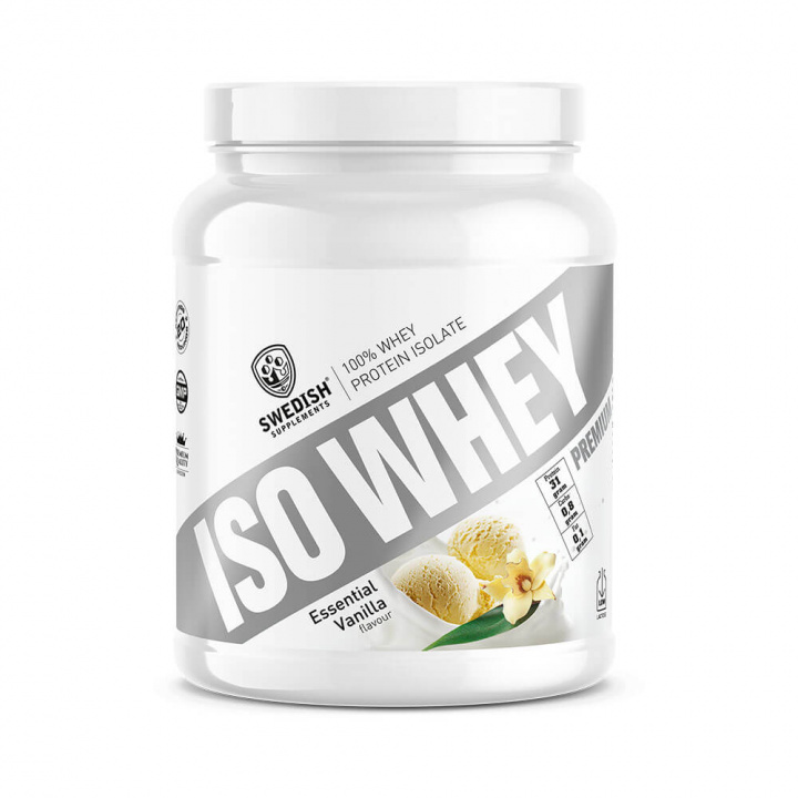 Swedish Supplements ISO Whey, 700 g (Essential Vanilla) i gruppen Kosttilskud & Fødevarer / Proteinpulver / Isolatprotein hos Tillskottsbolaget (SS785643-2)