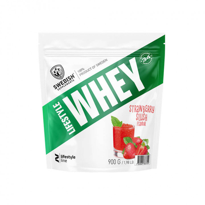Swedish Supplements Lifestyle Whey, 900 g i gruppen Kosttilskud & Fødevarer / Proteinpulver / Valleprotein / Whey protein hos Tillskottsbolaget (SS85934)