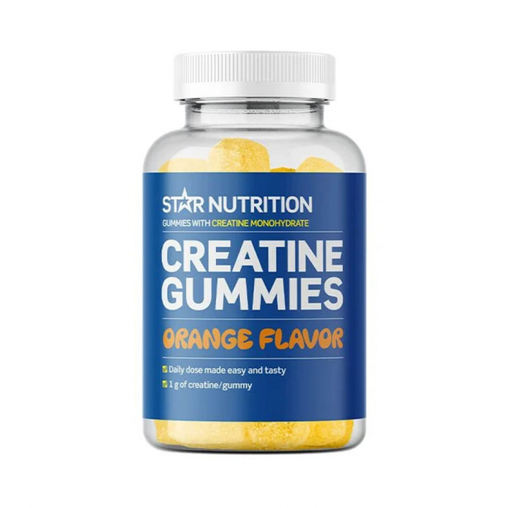 Star Nutrition Creatine Gummies, 75 stk i gruppen Kosttilskud & Fødevarer / Kreatin / Kreatinmonohydrat hos Tillskottsbolaget (STAR6574)