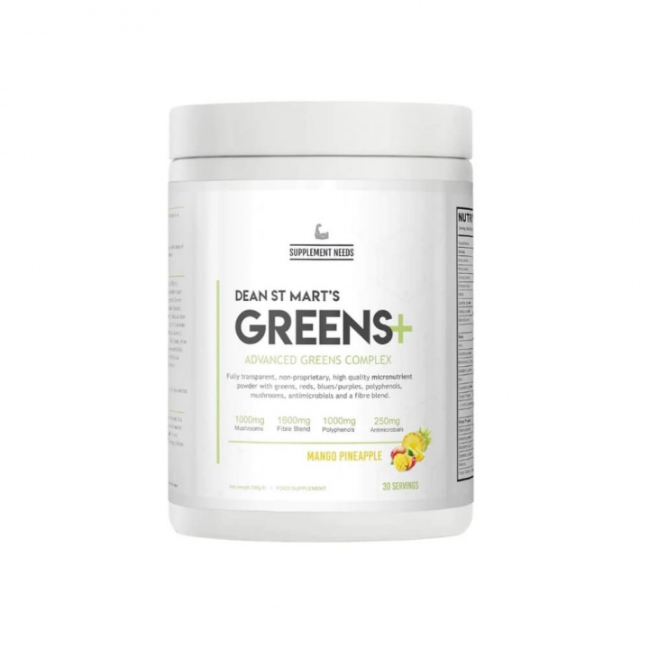 Supplement Needs Greens+, 30 serv. i gruppen Kosttilskud & Fødevarer / Sundhedskost / Superfoods hos Tillskottsbolaget (SUPPNEEDS8653)