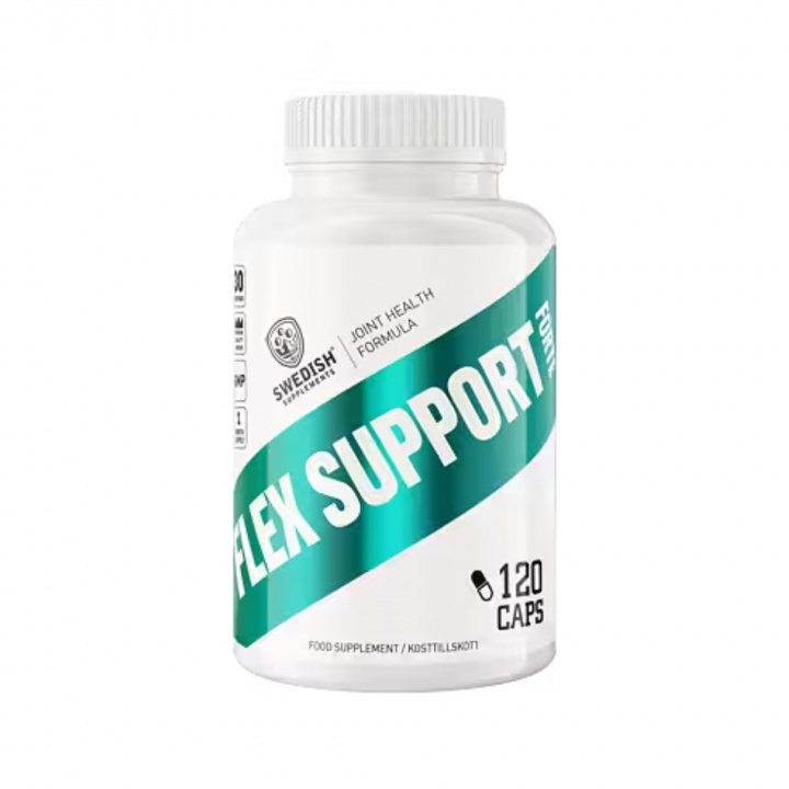 Swedish Supplements Flex Support, 120 caps i gruppen Emne / Svensk kosttilskud hos Tillskottsbolaget (SWEDISH9493)