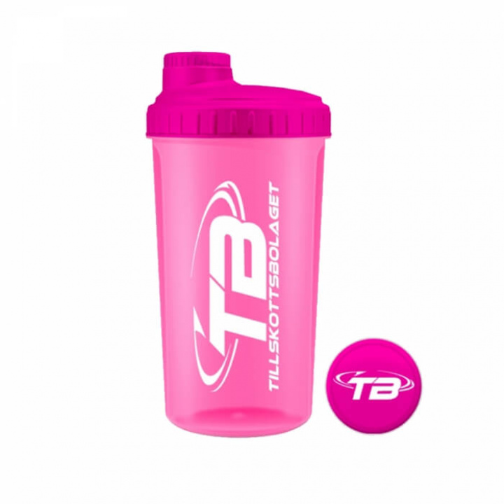 Tillskottsbolaget Shaker, 700 ml (Neon Pink) i gruppen Træningstilbehør / Flasker & Shakers hos Tillskottsbolaget (TB001-4)