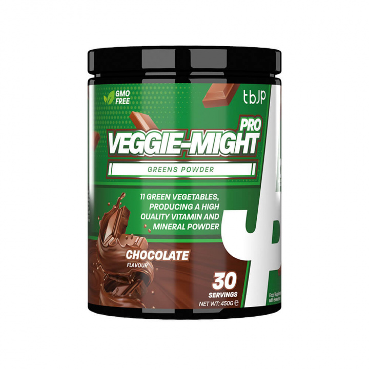 Trained By JP Veggie-Might PRO, 30 serv. i gruppen Kosttilskud & Fødevarer / Sundhedskost / Superfoods hos Tillskottsbolaget (TBJP67833)