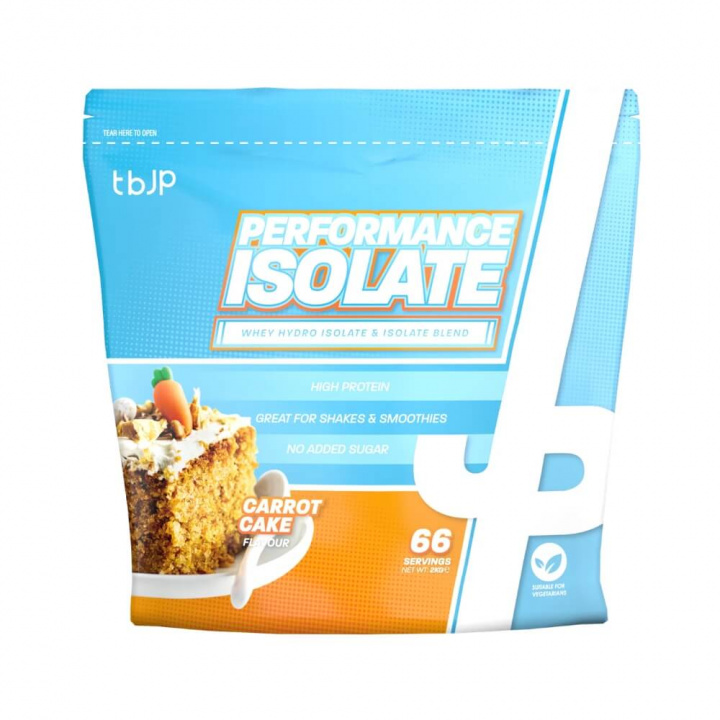 Trained By JP Performance Isolate, 2 kg i gruppen Kosttilskud & Fødevarer / Proteinpulver / Isolatprotein hos Tillskottsbolaget (TBJP85632)