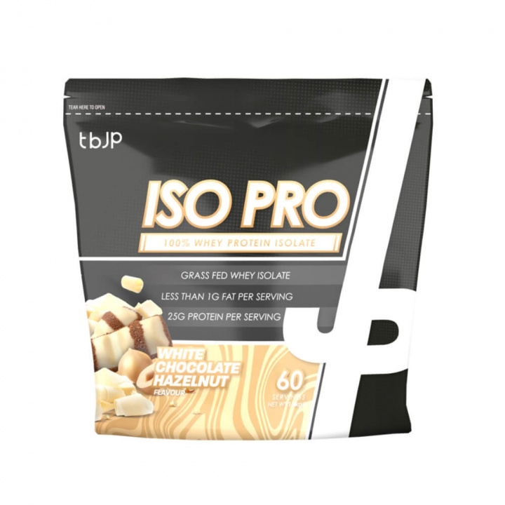 Trained By JP IsoPro, 60 serv. i gruppen Kosttilskud & Fødevarer / Proteinpulver / Isolatprotein hos Tillskottsbolaget (TBJP8846)