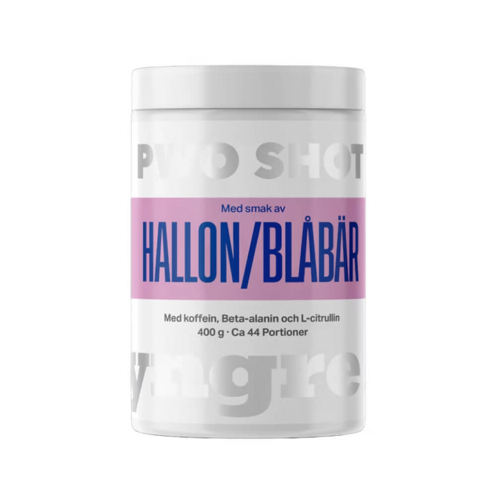 Tyngre PWO Shot, 400 g i gruppen Kosttilskud & Fødevarer / Præstationsforbedringer / Pre-Workout / PWO hos Tillskottsbolaget (TYNGRE1729)