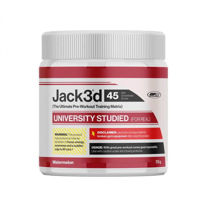 USP Labs Jack3d Advanced, 45 serv. (Watermelon) i gruppen Kosttilskud & Fødevarer / Præstationsforbedringer / Pre-Workout / PWO hos Tillskottsbolaget (USPLABS684-5)